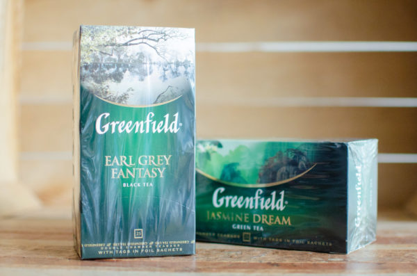 Чай Greenfield зеленый с ароматом жасмина